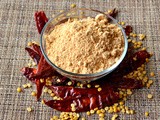 Paruppu Podi / Sadham Podi / Spiced Lentil Powder