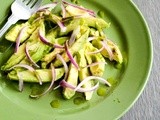 Simple Avocado Salad / Avocado Salad With Cilantro Lime Dressing