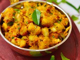 Spicy Sweet Potato Stir Fry | Sweet Potato Masala Recipe | Indian Style Japanese Sweet Potato Recipe