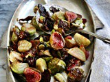 Brussels Sprouts Bacon Recipe with Figs