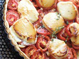 French Tomato Tart with Goat Cheese and Honey
