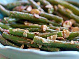 Fresh Green Bean Recipes and a Unique Green Beans Almondine Recipe