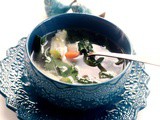 Homemade Slow Cooker Chicken Soup with Kale (Paleo, Gluten Free)