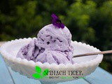 Keto Blueberry Lavender Ice Cream Recipe