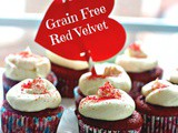 Keto Red Velvet Cupcakes, Grain Free, Gluten Free