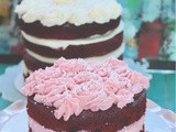 Keto Red Velvet Naked Layer Cake