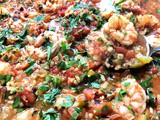 Keto Shrimp Creole with Red (Cauliflower) Rice