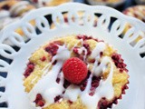 Keto White Chocolate Raspberry Muffins