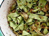 La Fritteda, Pasta with Fava Beans, Fennel, and Onions