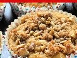 Low Carb Apple Coffee Cake Muffins (gf)