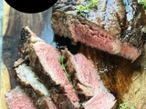 Reverse Sear Tomahawk Steak (Cowboy Rib Eye) on Grill or Oven