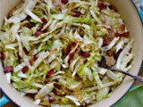 Sautéed Cabbage with Bacon, Onion and Dill