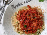 Spaghetti with Spicy Eggplant Sauce and Isnello, Sicily