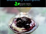 Sweet Ricotta Dessert, Blueberry Compote (Sugar Free)