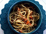 Veal and Pork Bolognese with Spaghetti