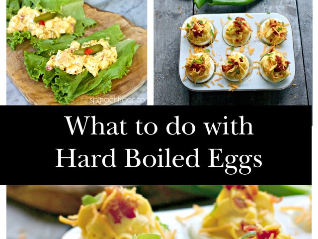 How to Make Perfect Easy to Peel Hard Boiled Eggs - Spinach Tiger