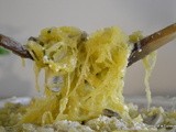 Spaghetti Squash with Marsala-Mushroom Sauce