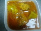 Fish and birdchili curry