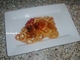 Spaghetti con moscardini