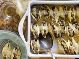 Mushroom, Leek & Artichoke Stuffed Shells