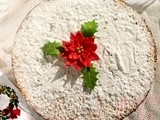 Cake Αμυγδάλου με Κρέμα  Λευκής σοκολάτας και άρωμα Limoncello- - Βασιλόπιτα