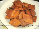 Ashadh Special Sweet and Crispy Gulachya Kapnya