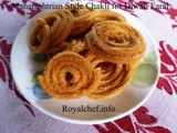 Crisp Maharashtrian Style Chakli for Diwali Faral