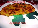 Crispy Tasty Vegetarian Tomato Omelette