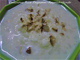 Delicious Rice Payasam Recipe in Marathi