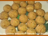 Healthy and Nutritious Maharashtrian Dinkache Ladoo Recipe in Marathi
