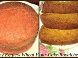 Healthy Eggless Wheat Flour Cake Recipe in Marathi
