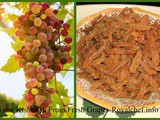 How To Make Raisins Kishmish From Fresh Grapes In Marathi