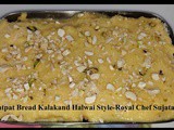 In 15 Minutes Delicious Zatpat Bread Kalakand Halwai Style Recipe In Marathi