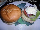 Indian Style Homemade Macdonald Veg Burger