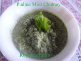 Maharashtrian Pudina Chutney Recipe in Marathi