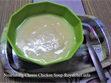 Nourishing Cheese Chicken Soup Recipe in Marathi