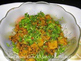 Rajasthani Besan Gatte Ki Sabzi Recipe in Marathi