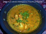 Recipe for Indian Style Chicken Mulligatawny Soup