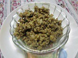 Recipe for Spicy Peanut Thecha