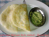 Recipe for Traditional Malvani Style Amboli