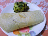 Recipe for Typical Udupi Restaurant Style Masala Dosa