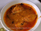 Restaurant Style Chicken Bhuna Masala Recipe In Marathi