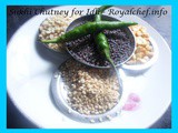 Sukhi Chutney for Idli Dosa Recipe in Marathi