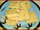Tasty Butterscotch Mithai without Mawa Recipe in Marathi