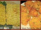 Tasty Crunchy Maggi Pakoda For Kids Nasta Recipe In Marathi