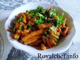 Tasty Spicy Sev Bhaji Recipe in Marathi