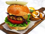 Carrot, Coriander and Chickpea Burgers