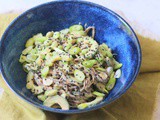 Cold Sesame and Peanut Soba Noodles