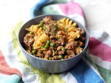 Fennel and Sausage Pasta in a cream and white wine sauce