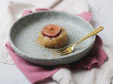 Individual Vegan Steamed Fig Puddings